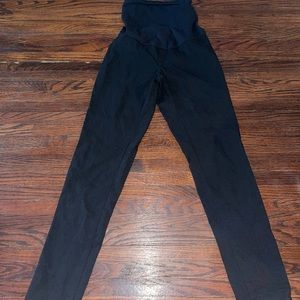 Black Maternity Pants . Size S